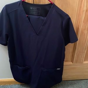 Navy Blue FIGS scrub set